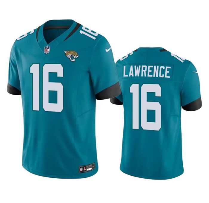 Men & Women & Youth Jacksonville Jaguars #16 Trevor Lawrence Teal 2023 F.U.S.E Vapor Untouchable Limited Stitched Jersey->jacksonville jaguars->NFL Jersey